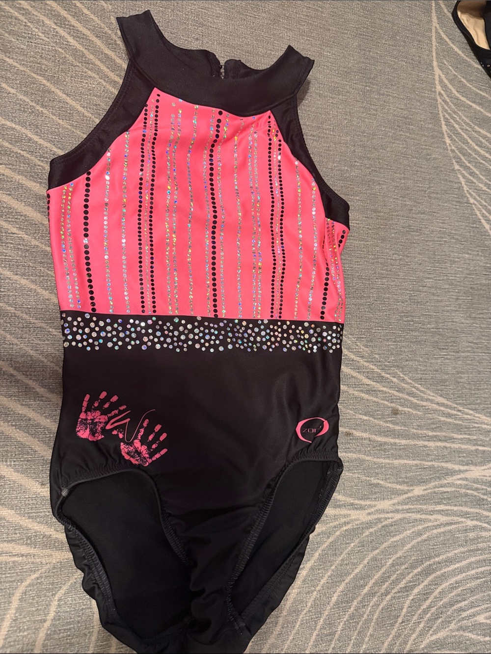 Chalk Warrior Fierce Fuschia Leotard. Like new and beautiful! Size AXS
